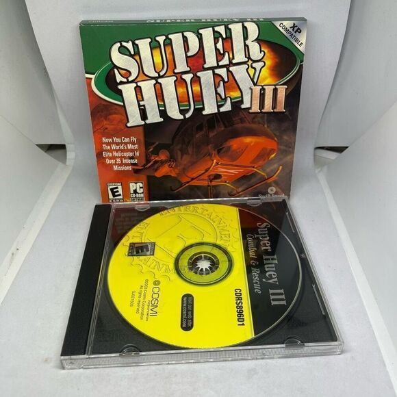 Super Huey 3 Windows XP Computer Compatible - PC CD-ROM 2000 - Picture 1 of 3